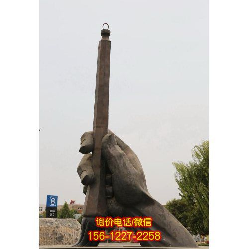 毛筆景觀雕塑：精致的藝術精品