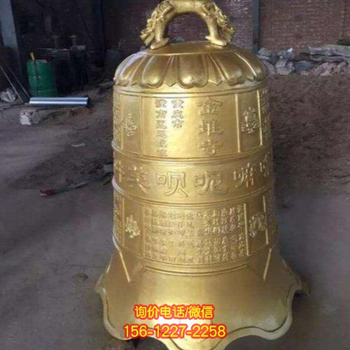 寺廟銅雕雕塑，展現神圣與美麗