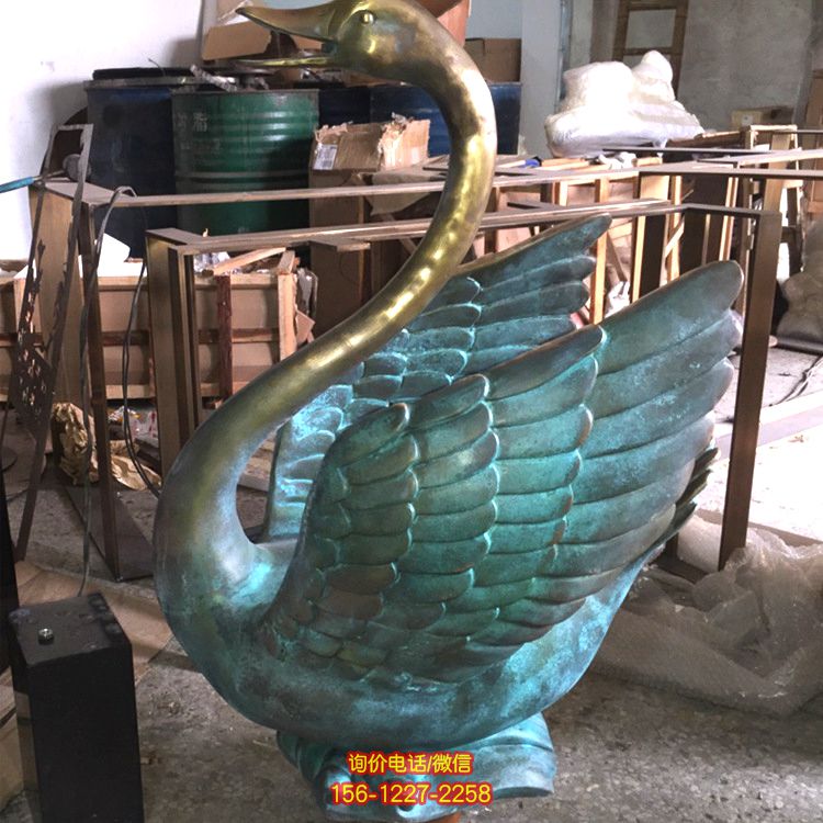 戶外動(dòng)物園游樂場(chǎng)不銹鋼仿真彩繪動(dòng)物天鵝雕塑 戶外動(dòng)物園游樂場(chǎng)不銹鋼仿真彩繪動(dòng)物天鵝雕塑