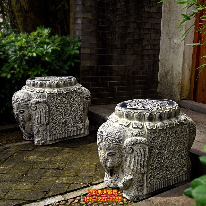 吉祥小象石鼓門墩抱鼓石一對家用仿古庭院別墅看門鎮(zhèn)宅門口石墩擺件 吉祥小象石鼓門墩抱鼓石一對家用仿古庭院別墅看門鎮(zhèn)宅門口石墩擺件