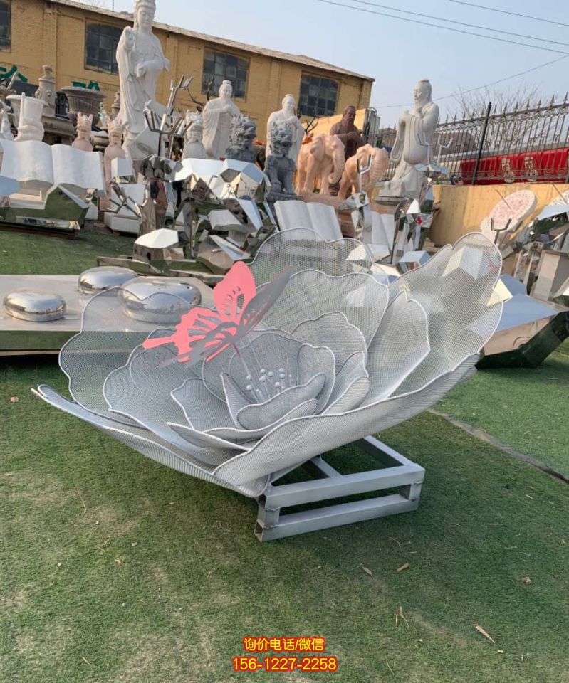 不銹鋼鏤空花朵雕塑廣場景觀花朵雕塑 不銹鋼鏤空花朵雕塑廣場景觀花朵雕塑