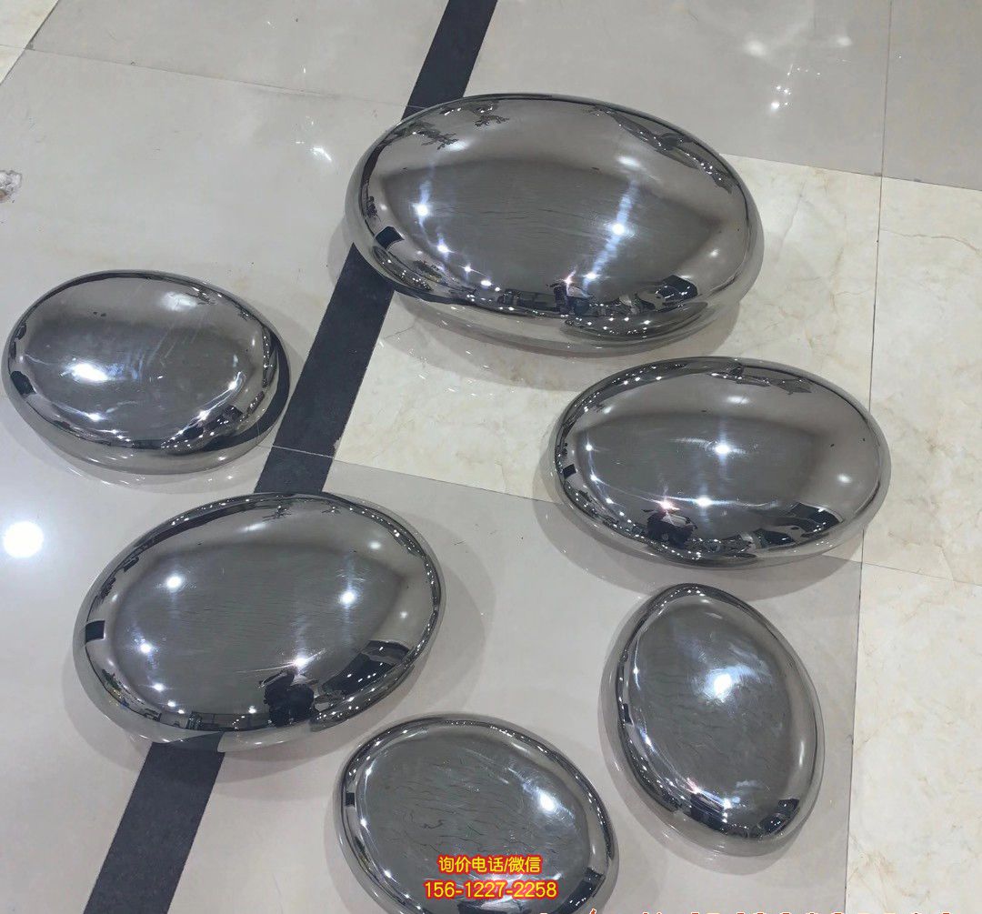 室內(nèi)戶外不銹鋼水滴抽象鵝卵石擺件 室內(nèi)戶外不銹鋼水滴抽象鵝卵石擺件