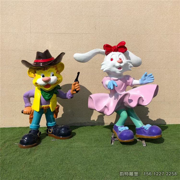 玻璃鋼十二生肖雕塑 中國傳統文化中的重要符號之一