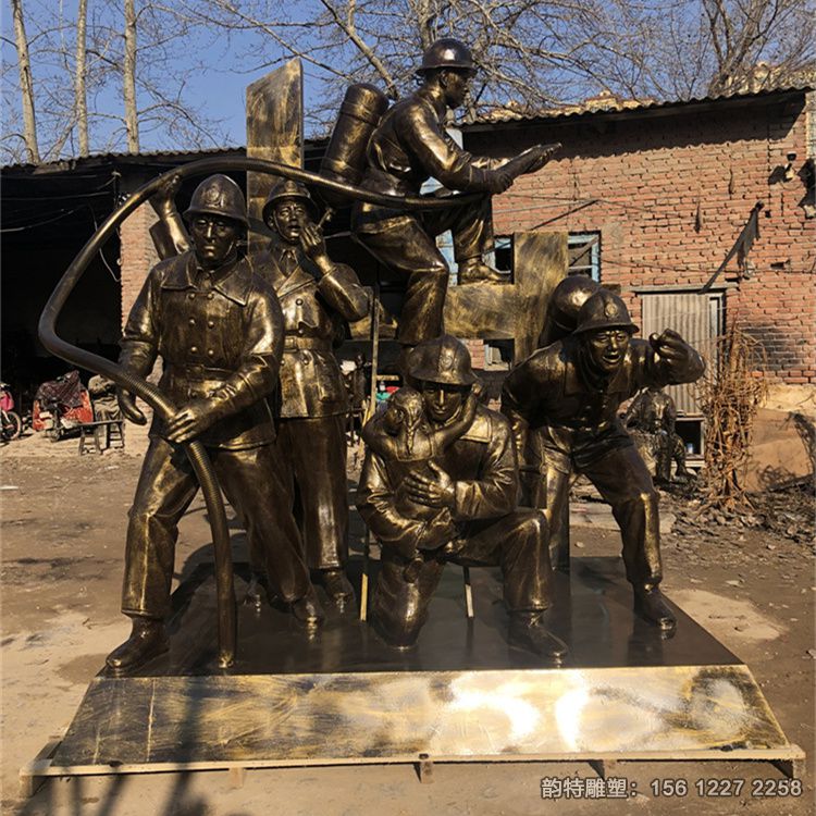 消防員雕塑13 消防員雕塑13