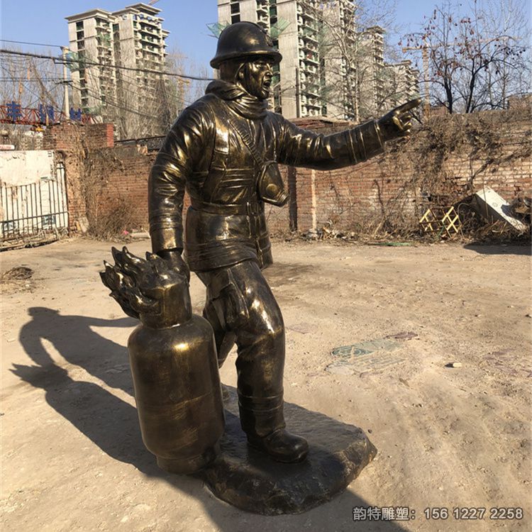 消防員雕塑54 消防員雕塑54