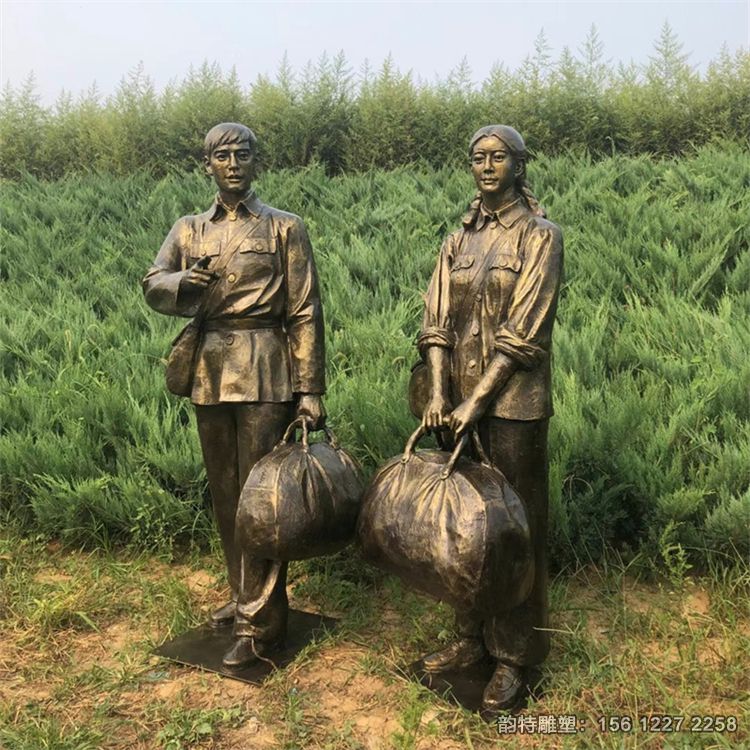 知青雕塑01 知青雕塑01