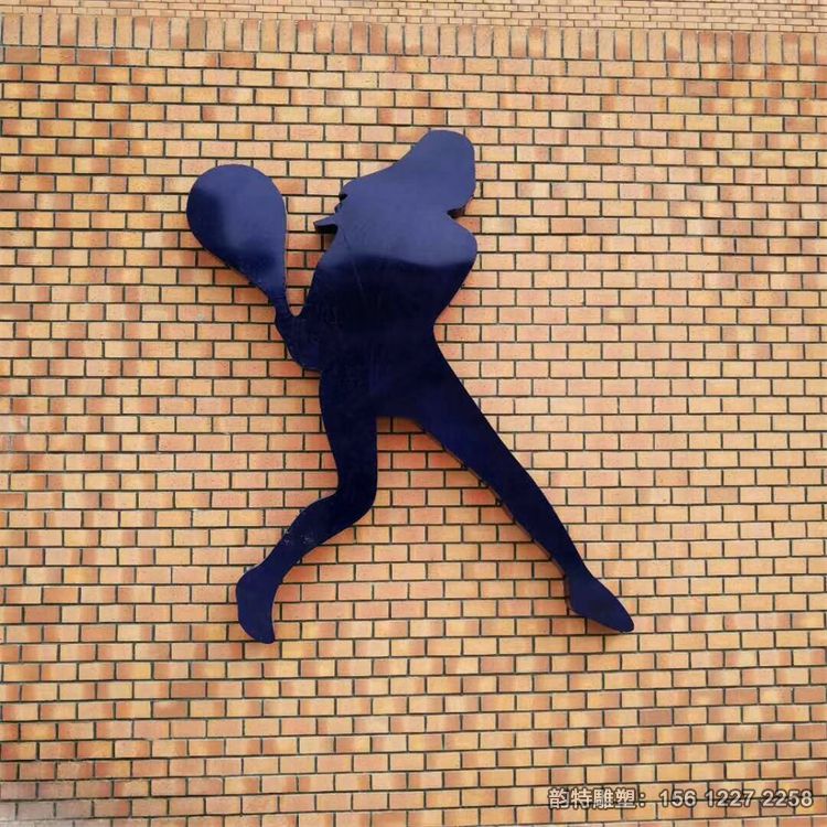 打羽毛球雕塑15 打羽毛球雕塑15