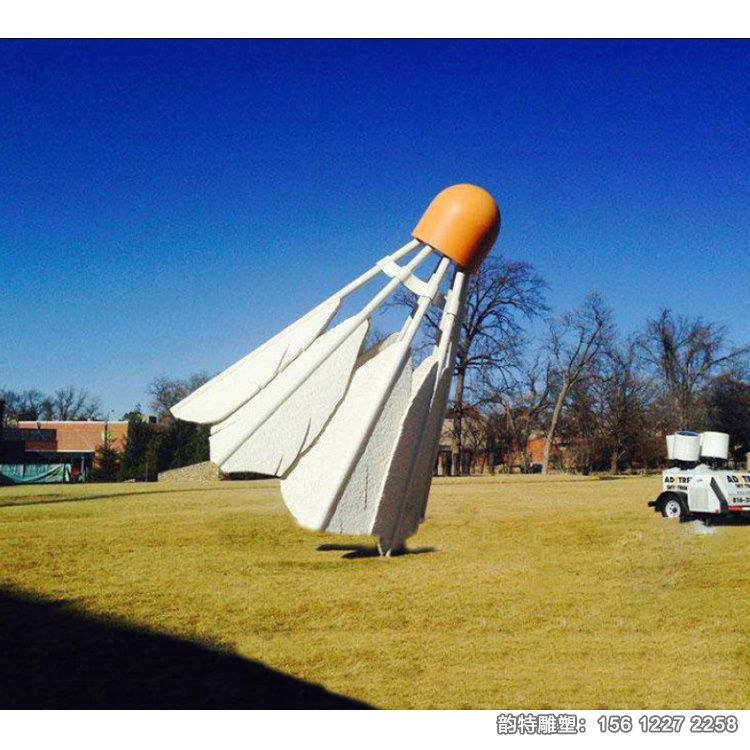 羽毛球雕塑19 羽毛球雕塑19