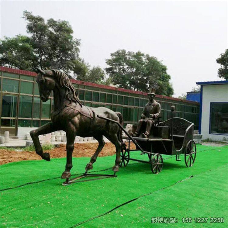 馬車雕塑05 馬車雕塑05
