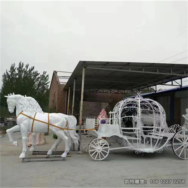 馬車雕塑06 馬車雕塑06