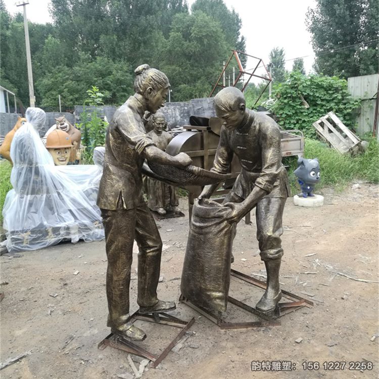 農耕雕塑29