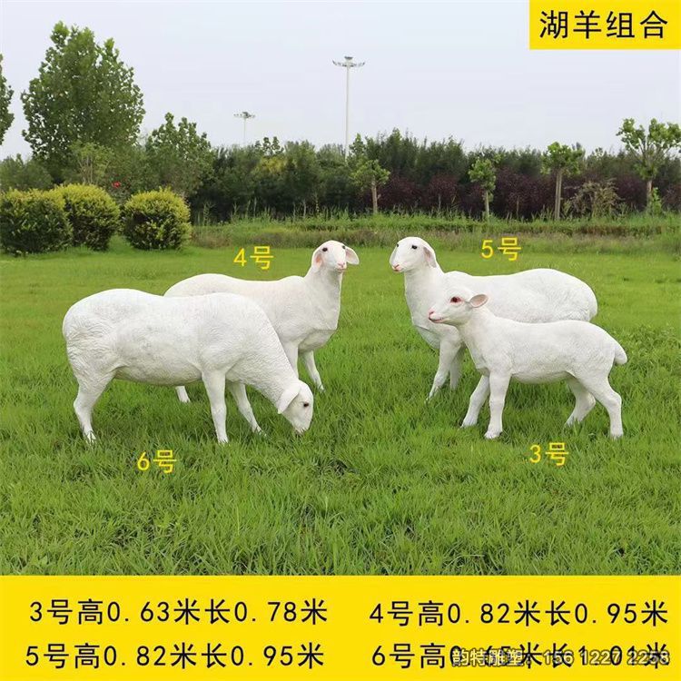 仿真湖羊雕塑圖片 美麗湖羊的來歷